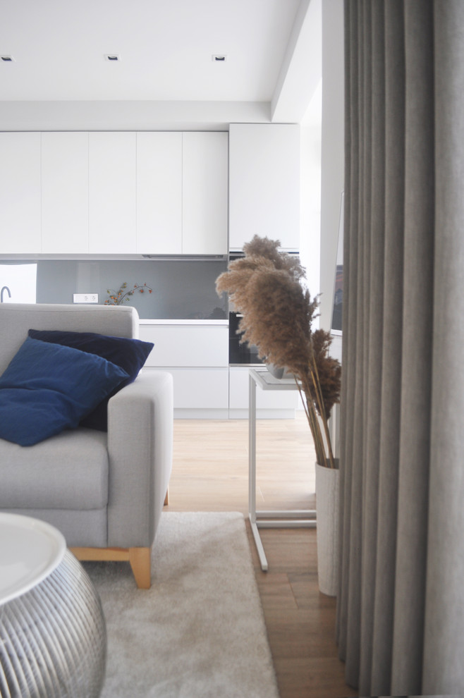 Стильная квартира для молодой семьи с чудесным песиком!