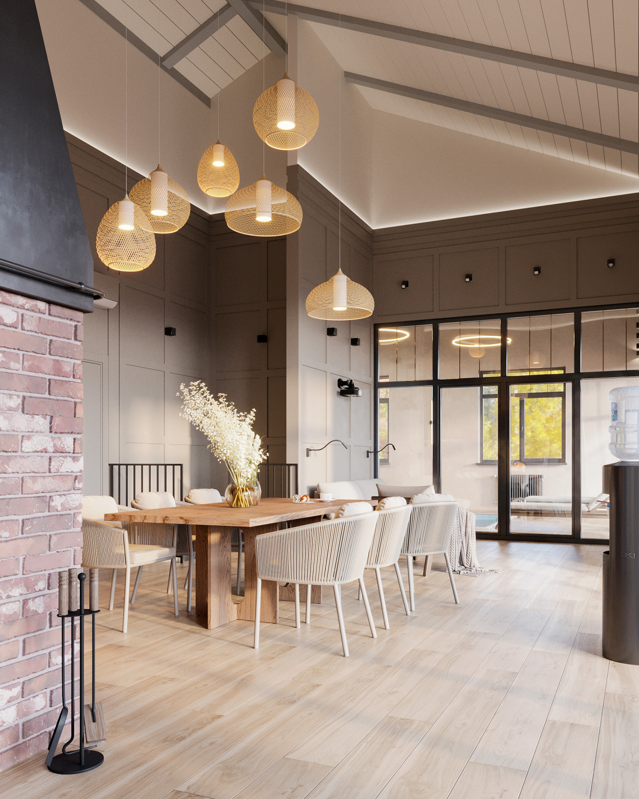 Банный комплекс с бассейном