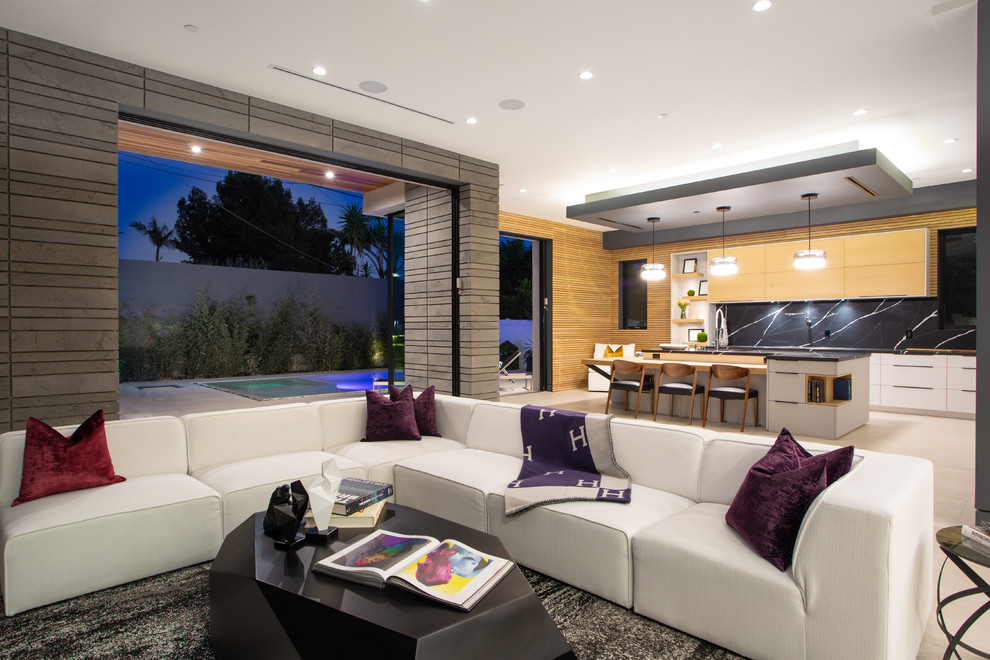 New Construction Modern Home - Modern - Family Room - Los Angeles - by ...