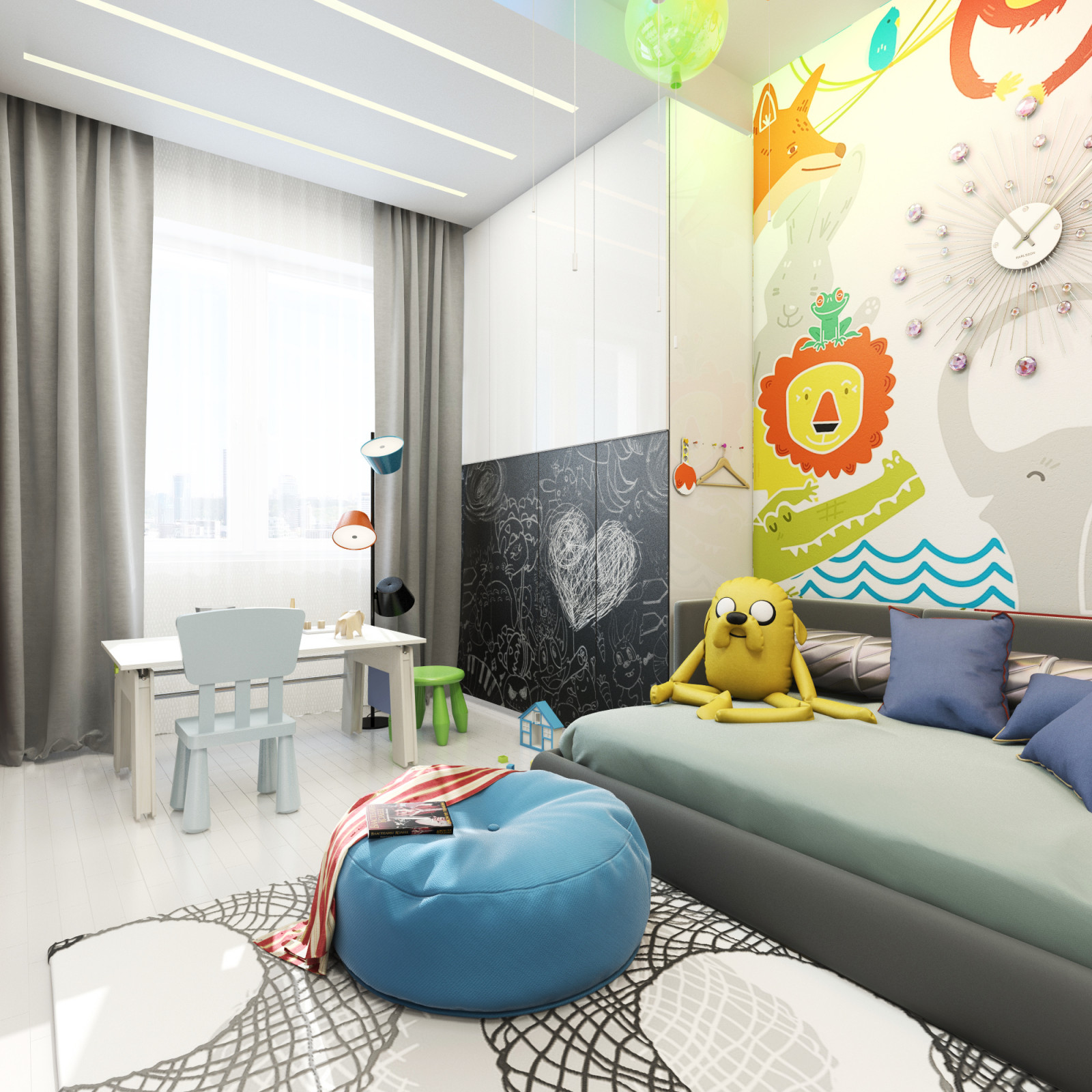 Там, где много Детских Комнат