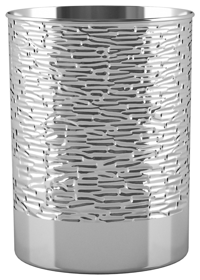 Nu Steel Triune Wastebasket & Trash Bin In 3-Tone Shiny - Foto 4
