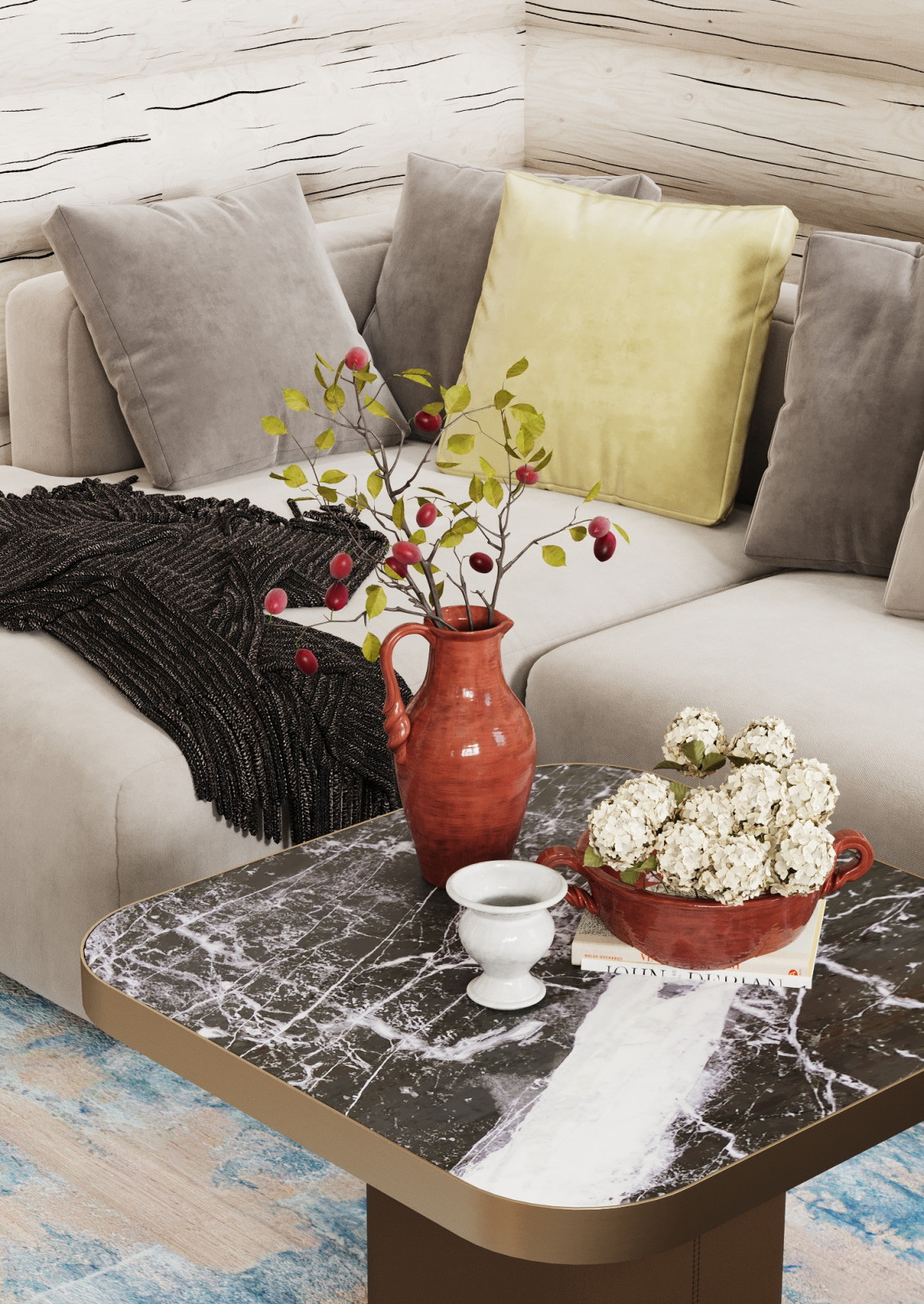 Бревенчатый дом в Подмосковье