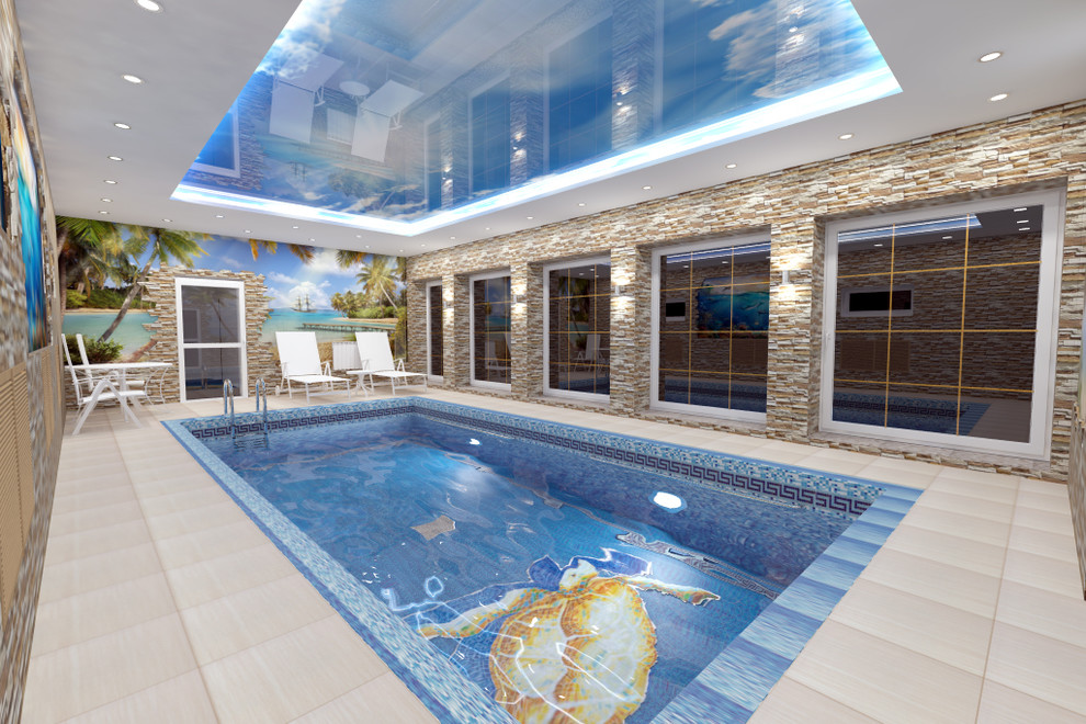 Частный бассейн 100 кв/м. Авангард