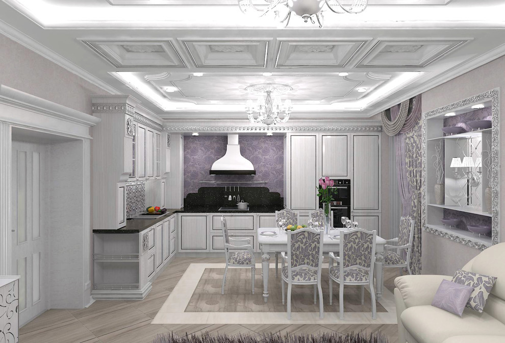 Трехкомнатная квартира в классическом стиле