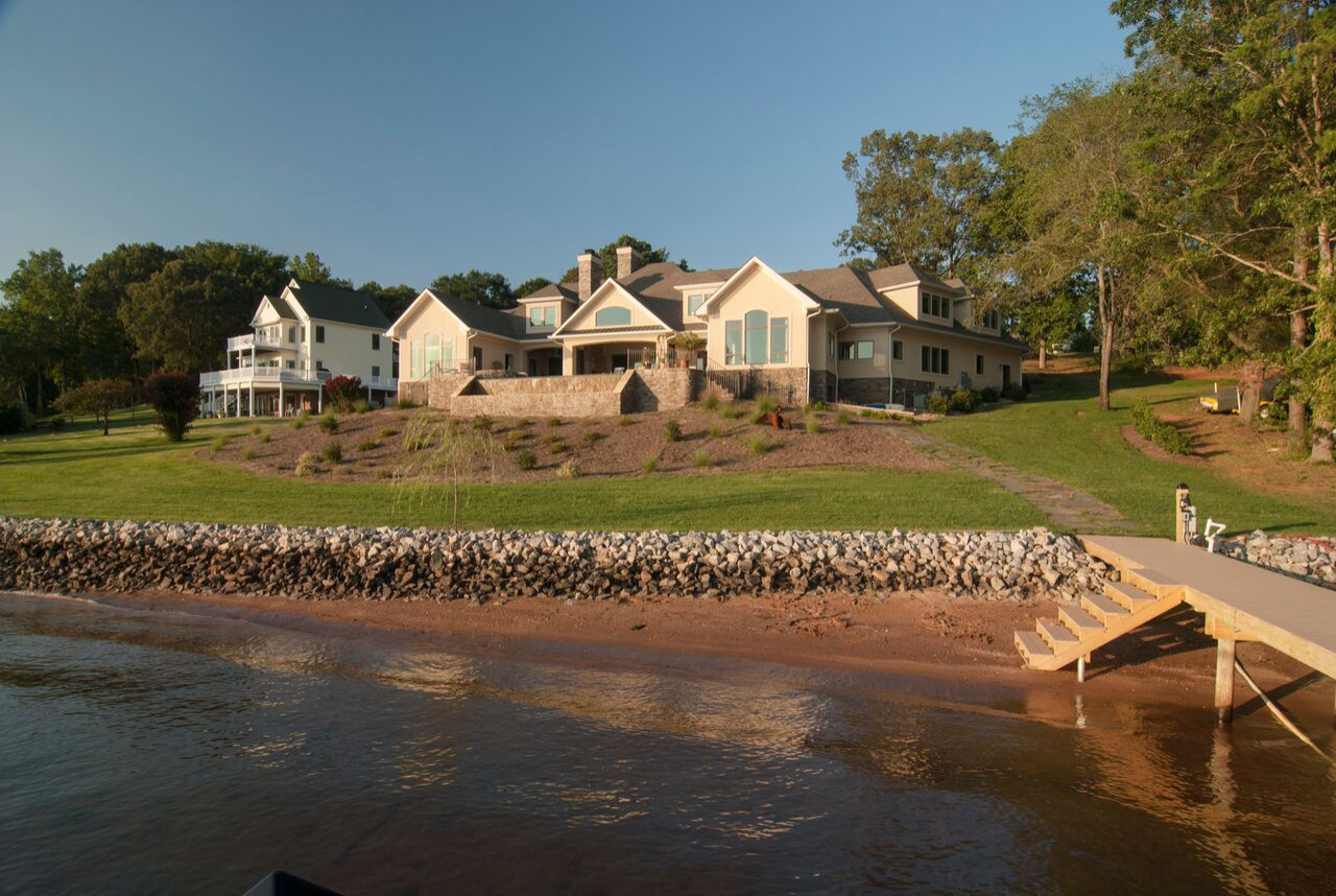 Mediterranean Lake Norman Home