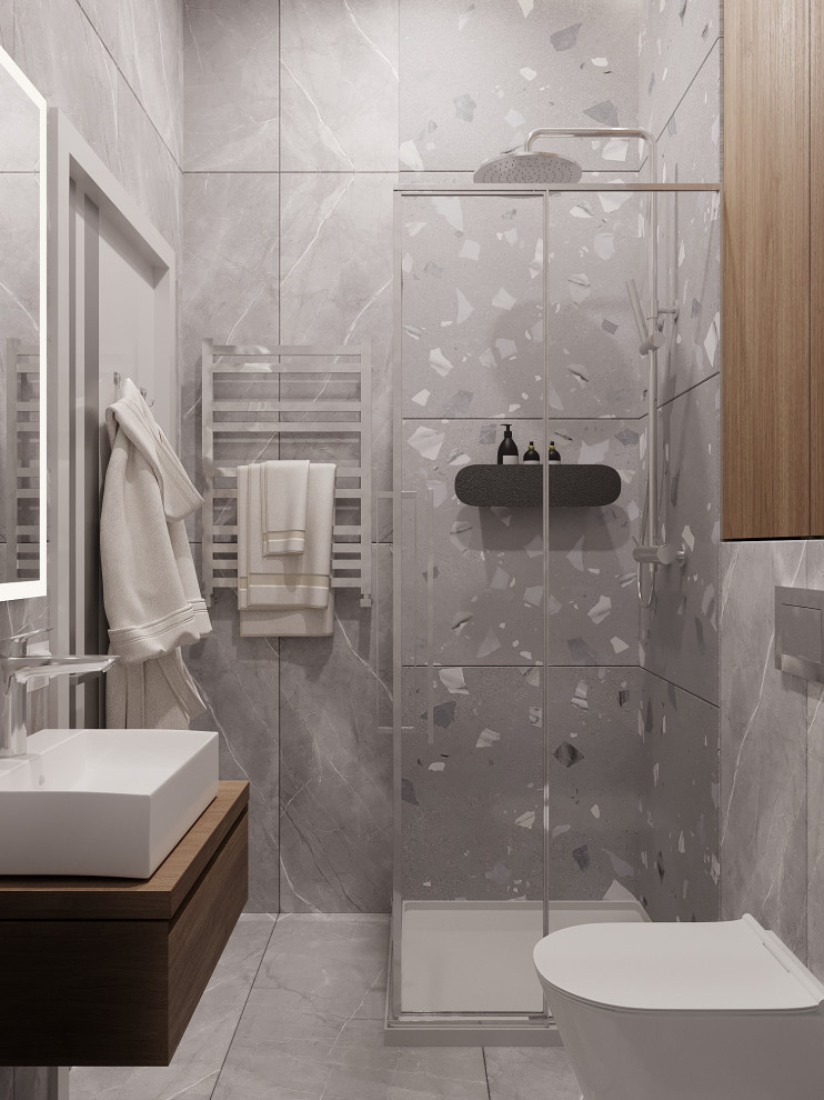 Проект двухкомнатной квартиры в ЖК «Серебряный фонтан» г. Москва