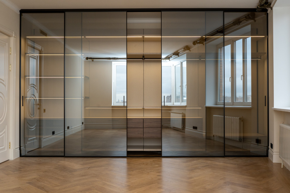 Воздушная гардеробная APPERIA для сталинки в центре Москвы