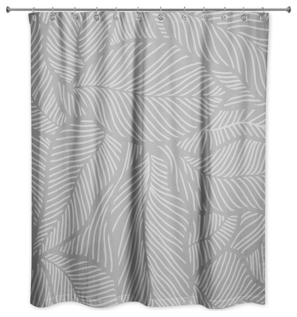 Dense Leaves 2 71x74 Shower Curtain