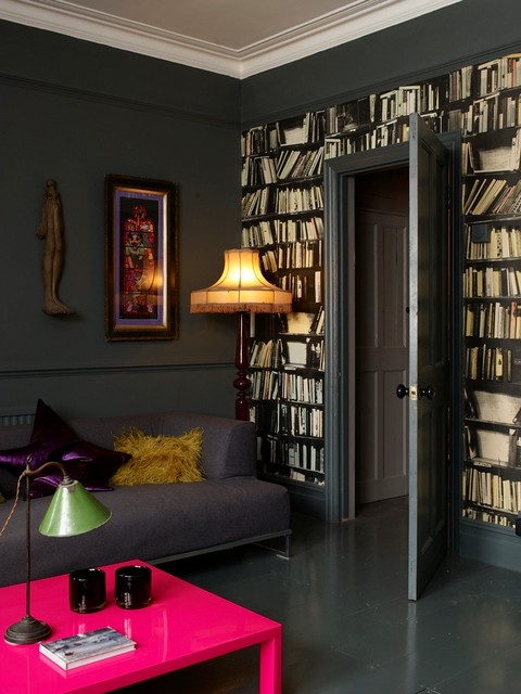 Abigail Ahern interiors eklektisk-dagligstue