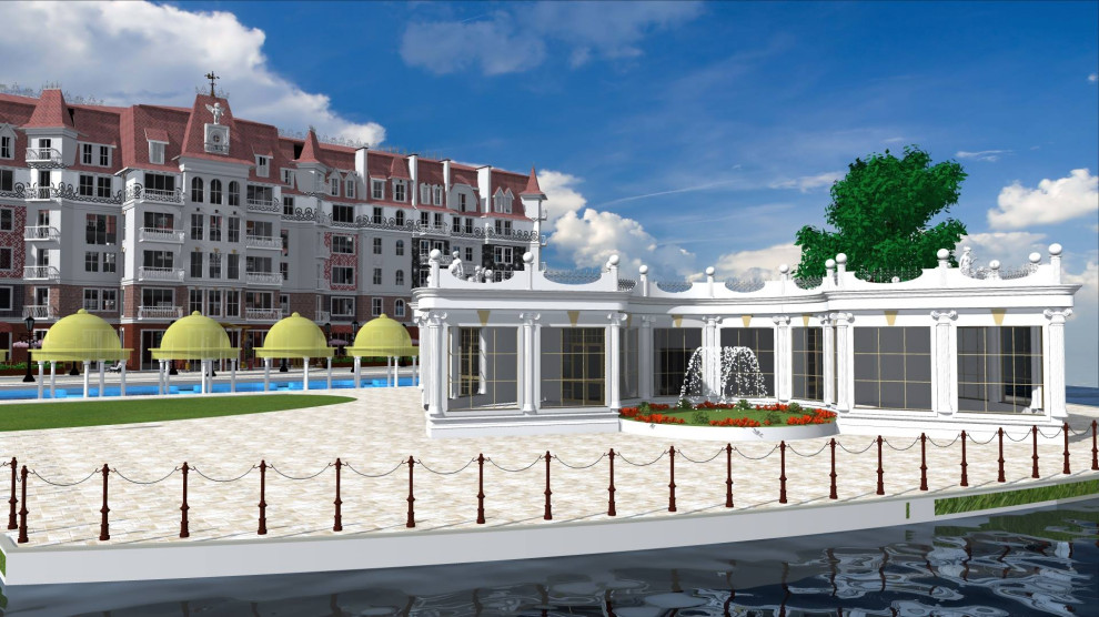 Концепция развития бухты реки Тростянка в Зеленоградске - 2 очередь