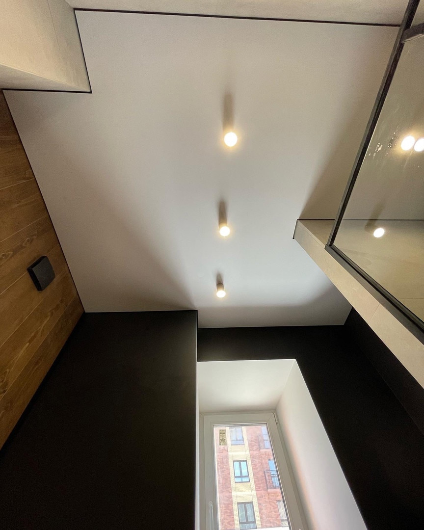 Теневые потолки в ЖК ГринАрт