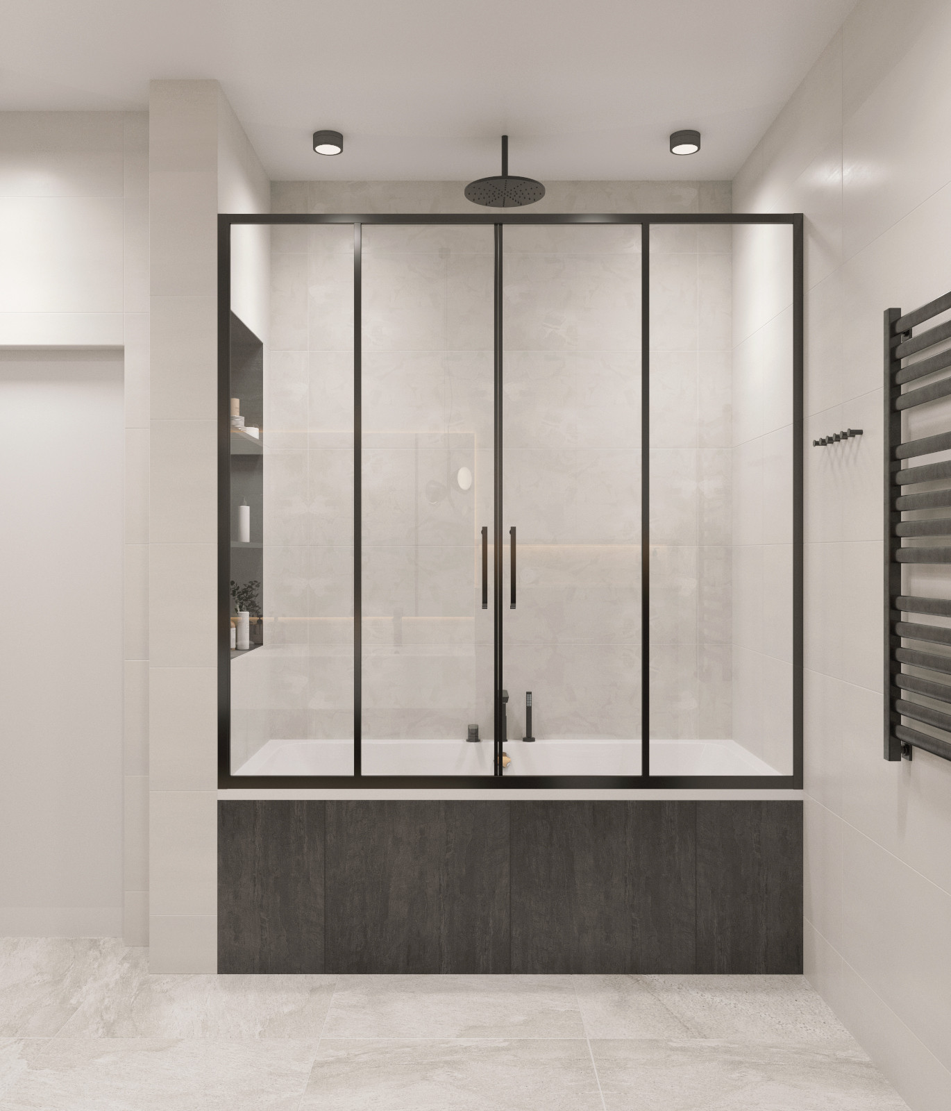 ЖК Огни. Ванная комната