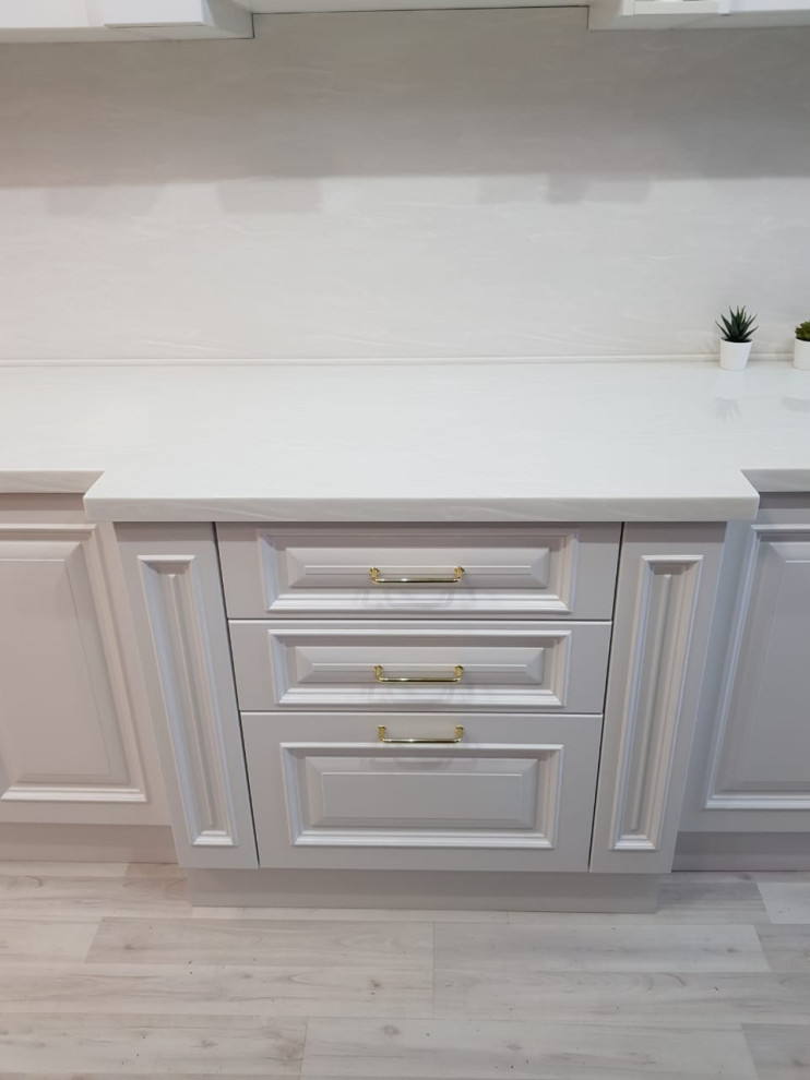 Столешница и стеновая панель из камня S-113 для нашего партнёра