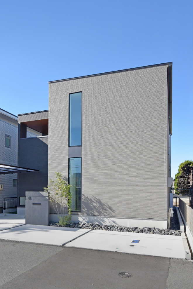 名古屋にあるおしゃれな家の外観の写真