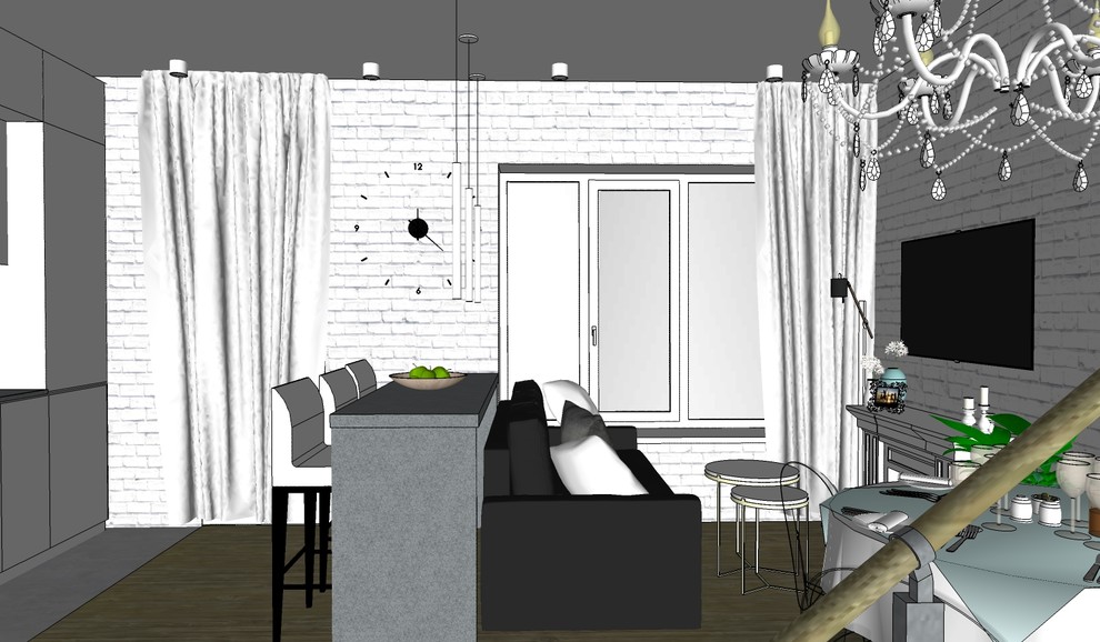 Эскиз таунхауса