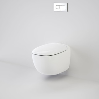 Caroma Contura Wall Hung Invisi Series II® Toilet Suite