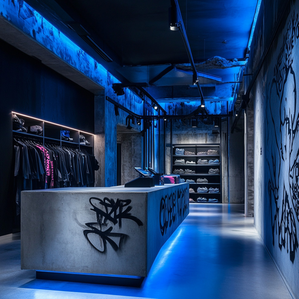 Индустриальный Дизайн Магазина ZNY