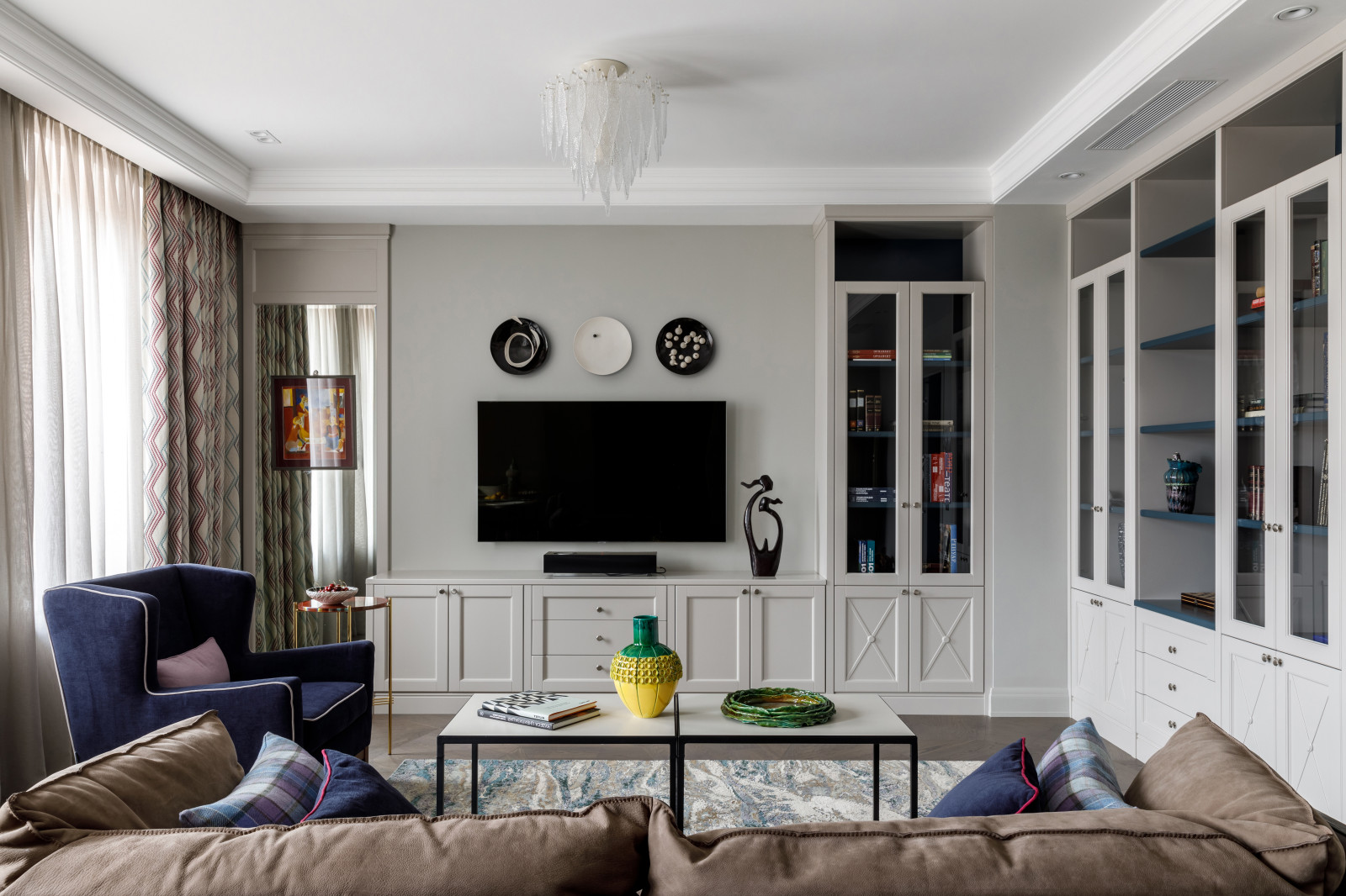 Проект квартиры в Хамовниках. Дизайнер Ирина Бронникова