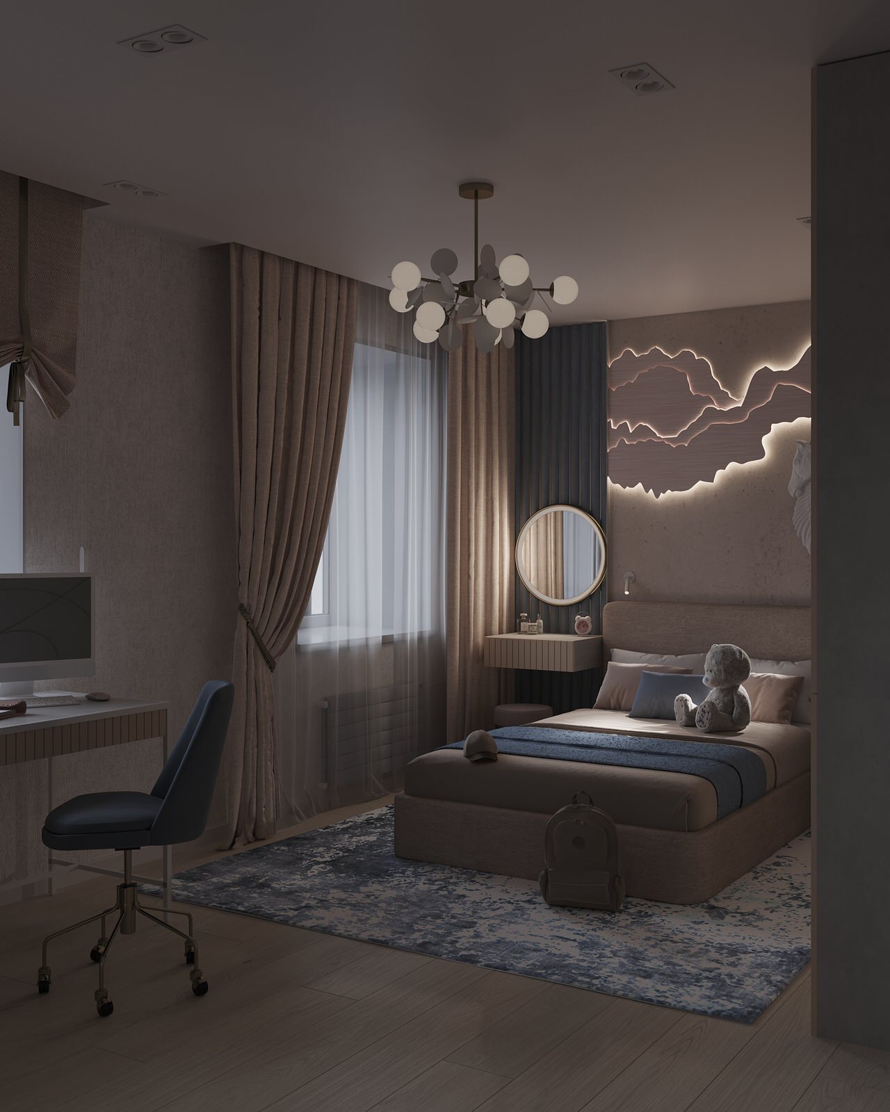 Проект №4 Детская комната "Нежный возраст"