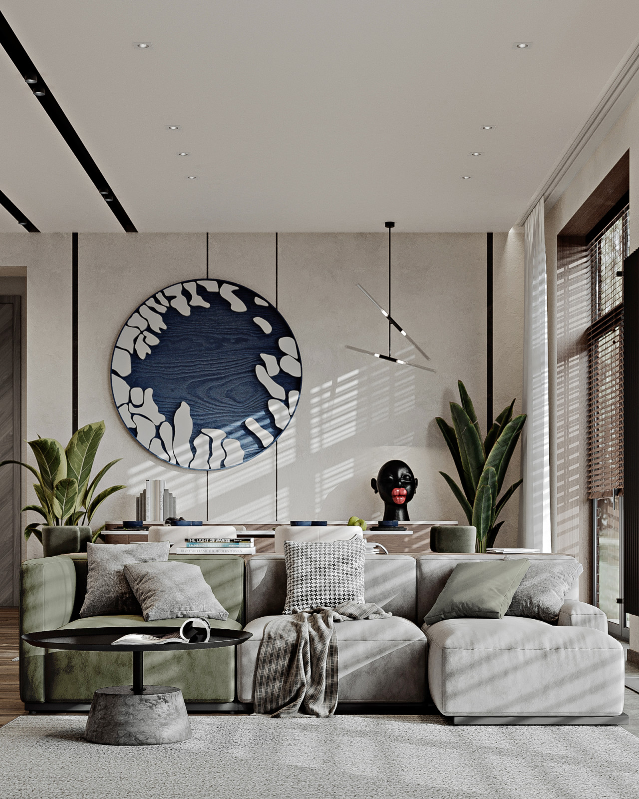 Дизайн интерьера дома в Ямном