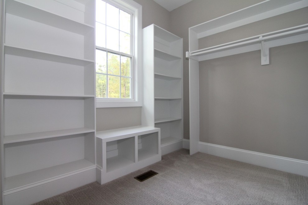 Master Closet Built Ins Craftsman Closet Raleigh by Stanton Homes