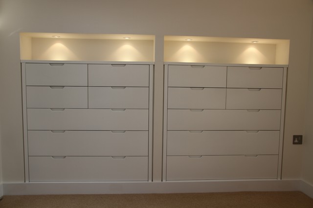 Attic Bedroom Furniture contemporary-cabinet