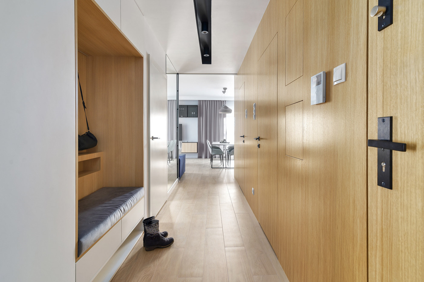 Двухкомнатная студия в современном стиле