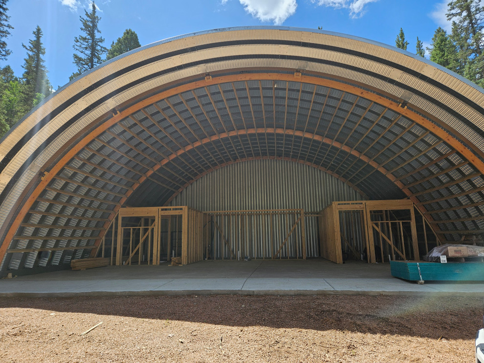 Quonset hut home in Florissant, CO