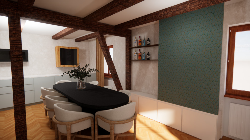 Projet 3D rénovation d'une maison alsacienne - Helfrantzkirch