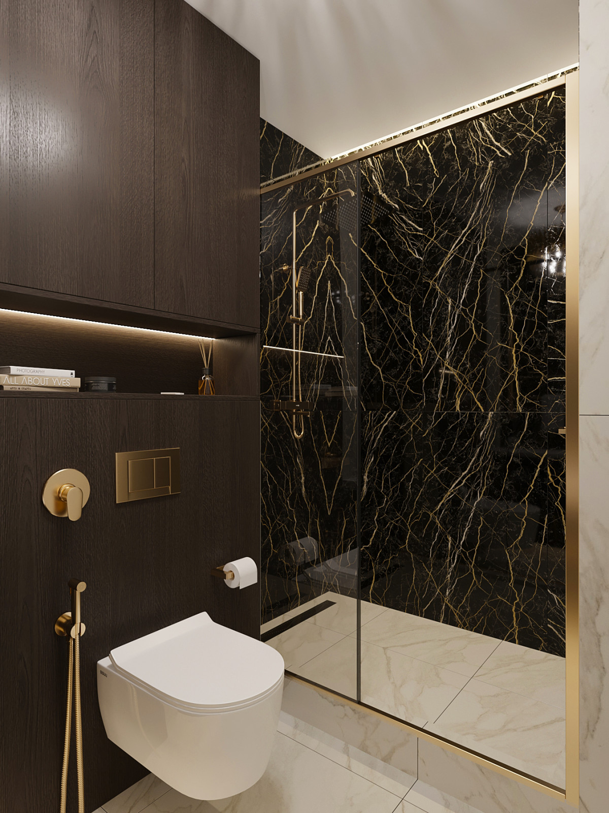 Дизайн-проект квартиры в стиле современная классика