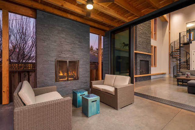 Willow Residence rustic-veranda