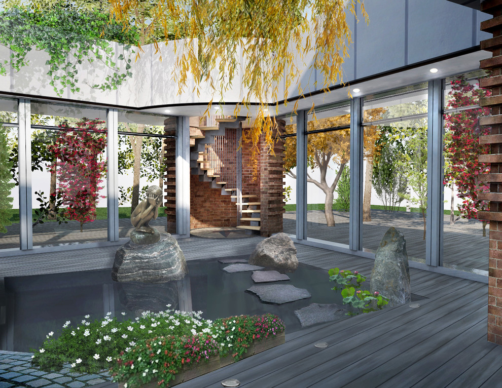 Эскизный проект индивидуального жилого дома в Велегож - парк 2 Тульской области