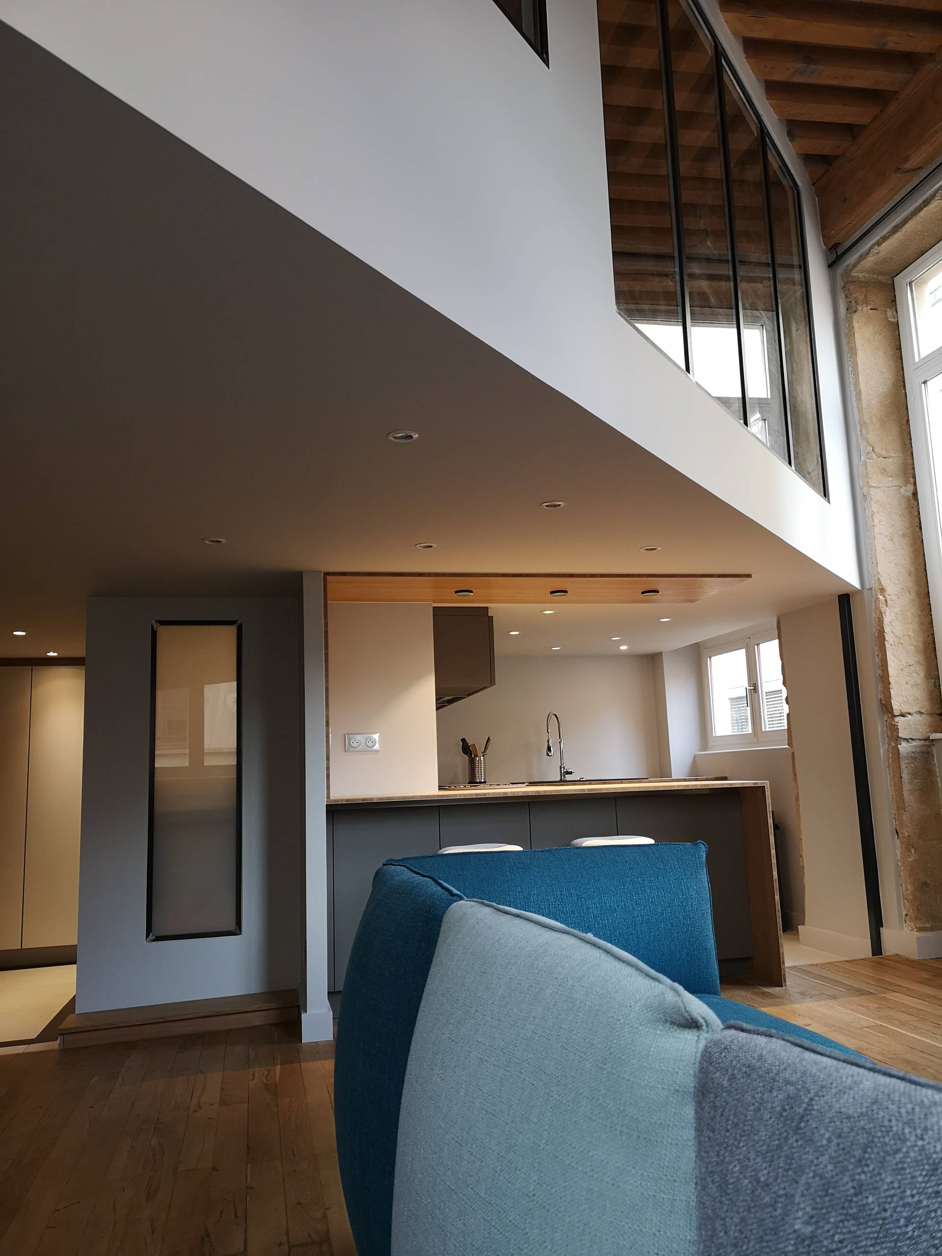Rénovation d'un Canut à la Croix Rousse
