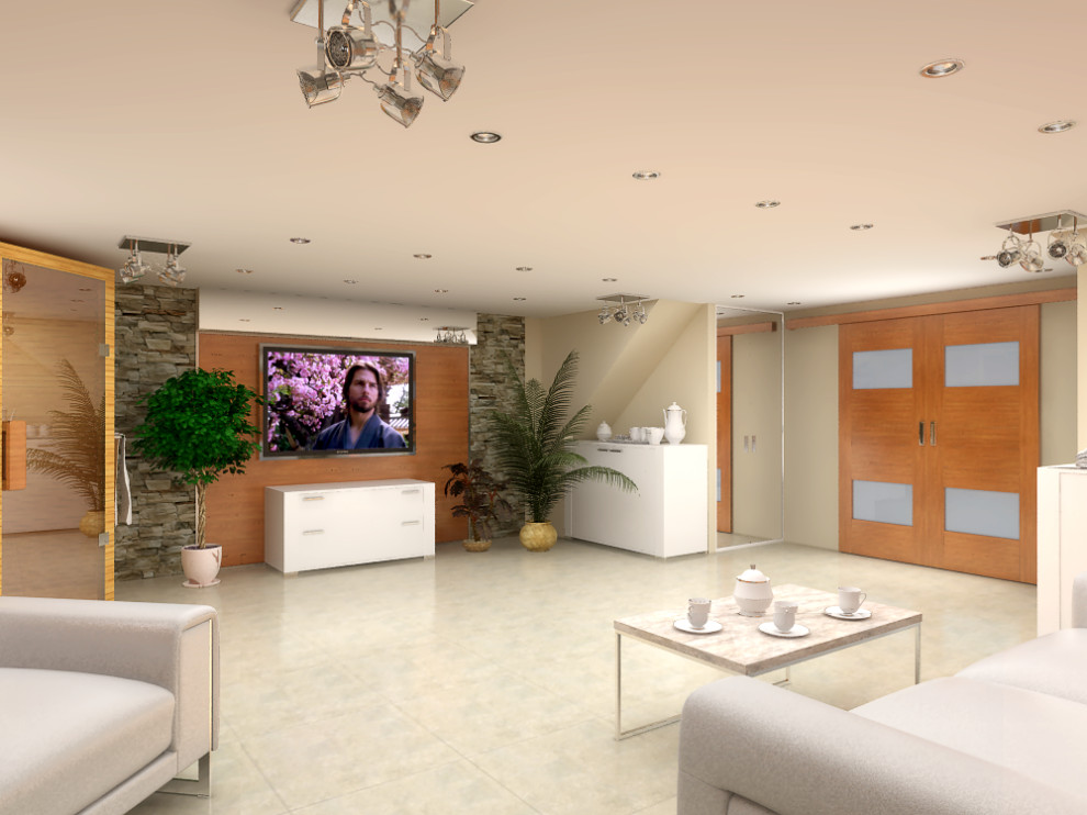 Зона отдыха и спа в поселке Тиммолово в Ленинградской области.