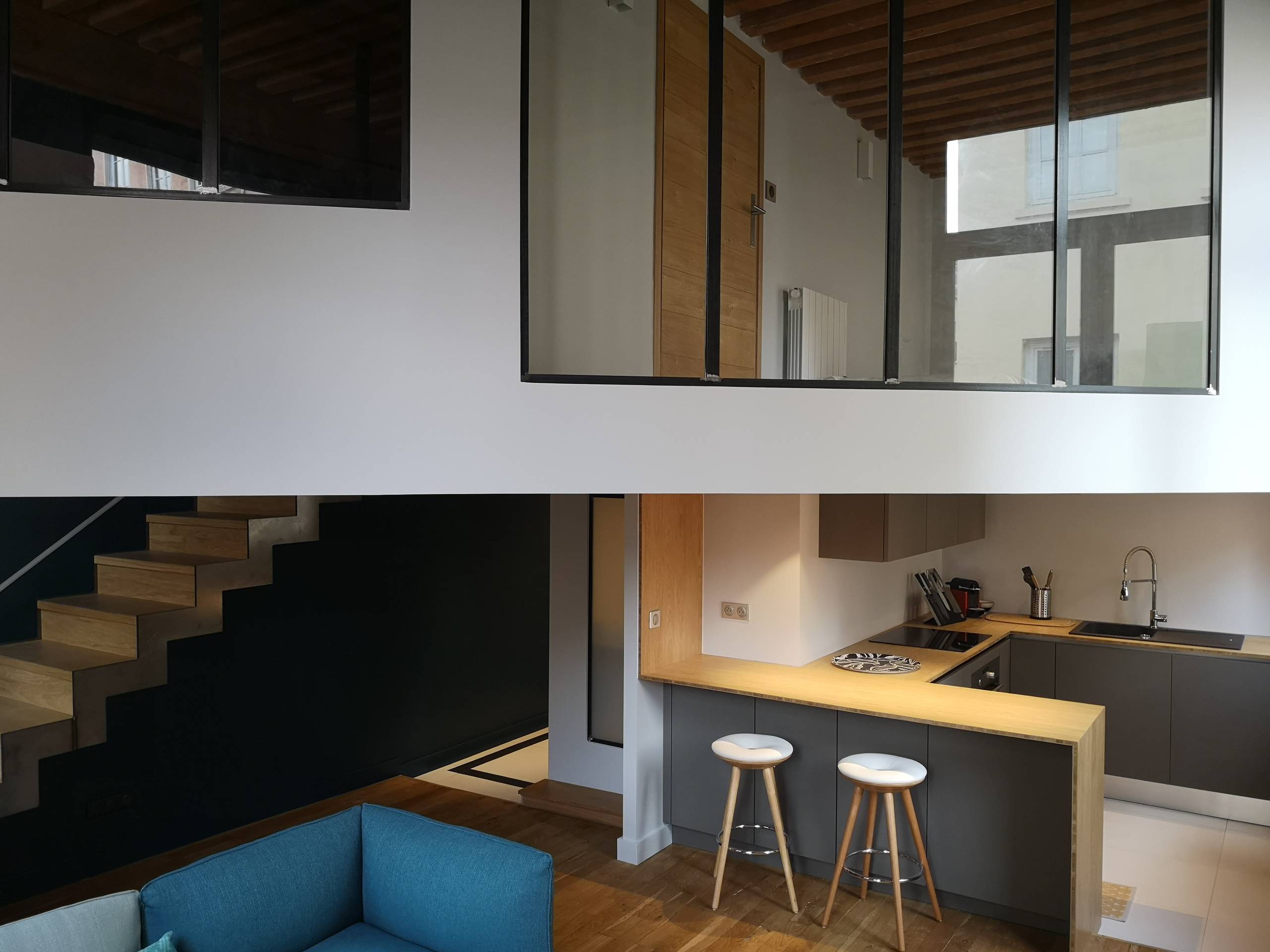 Rénovation d'un Canut à la Croix Rousse