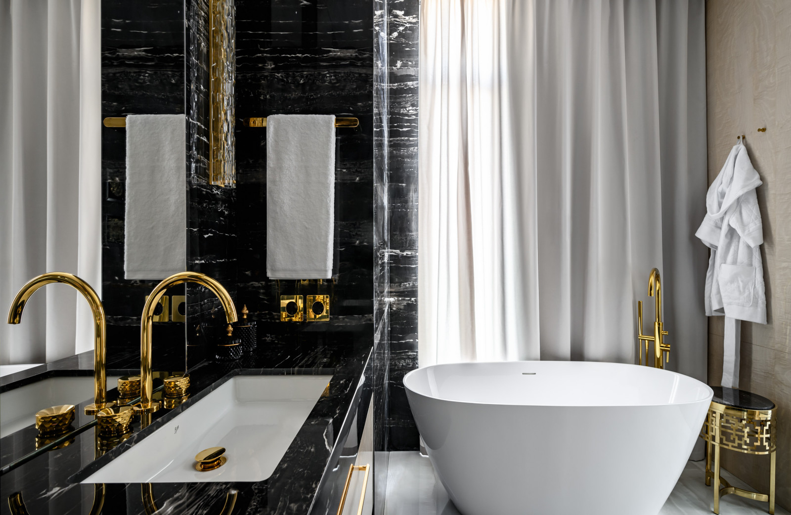 Фотосъемка реализованного дизайн-проекта в ЖК "Леонтьевский мыс"