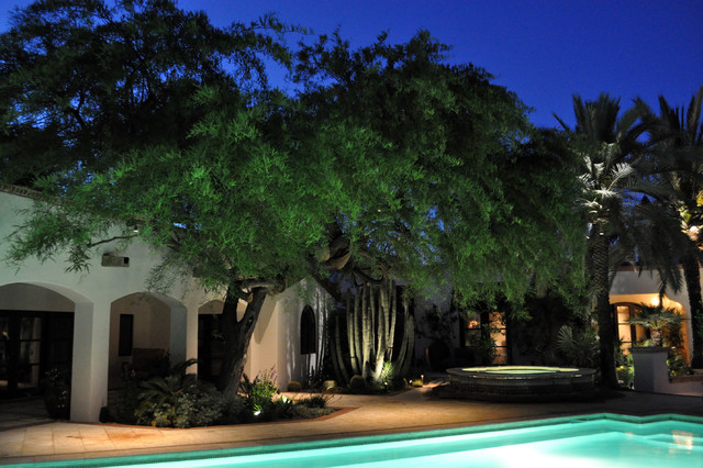 Pool Lighting mediterran-garten