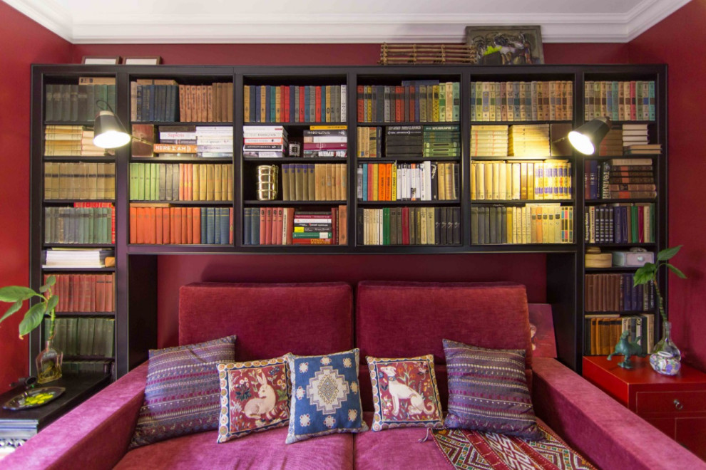 Библиотека из МДФ в эмали