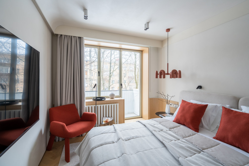 Вместительная спальня