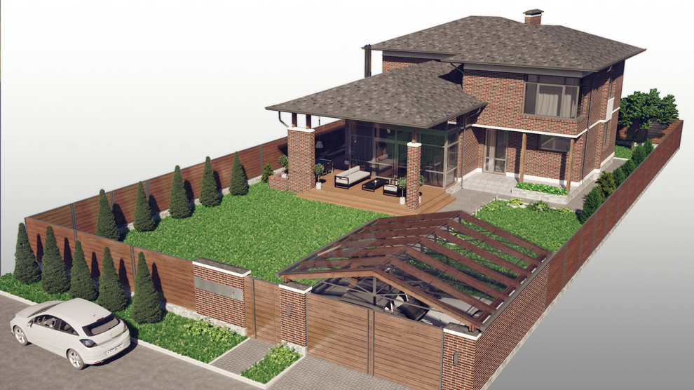 Жилой дом п. Изумрудный