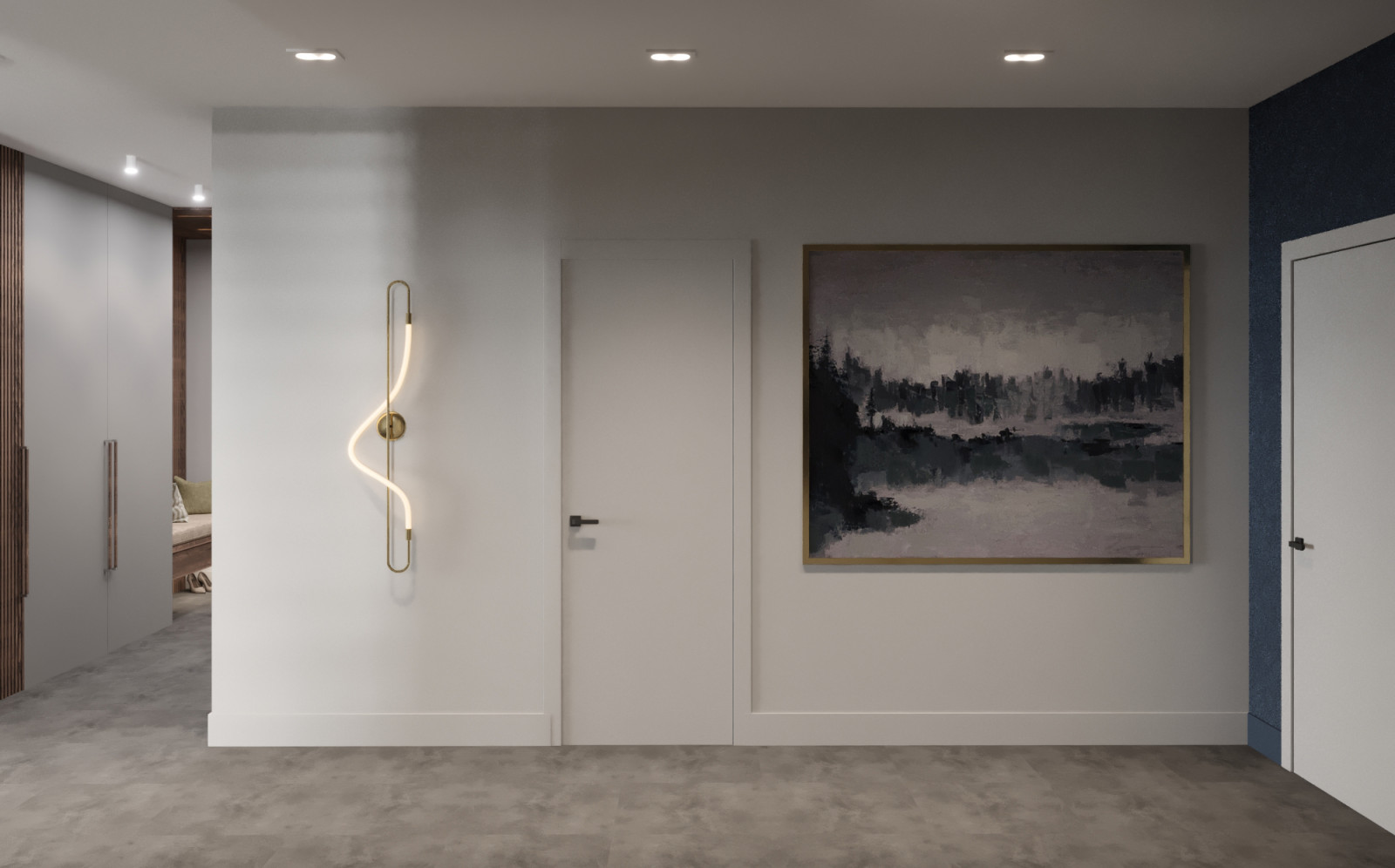 Дизайн-проект дома в загородном клубе "Серебряный остров"