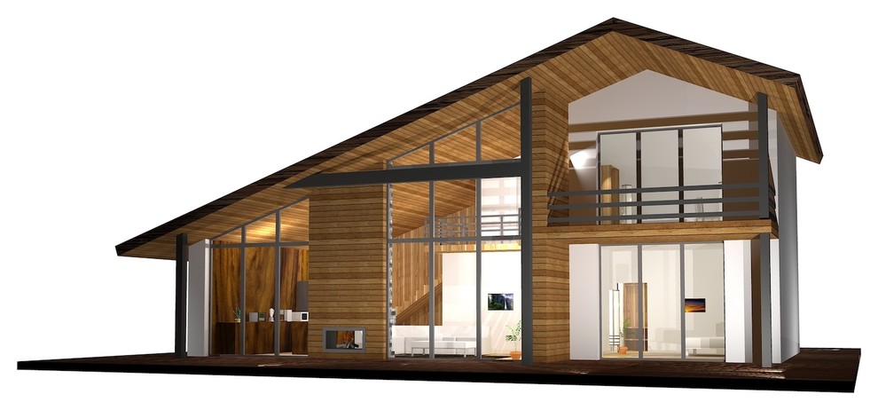 Проект Современное шале