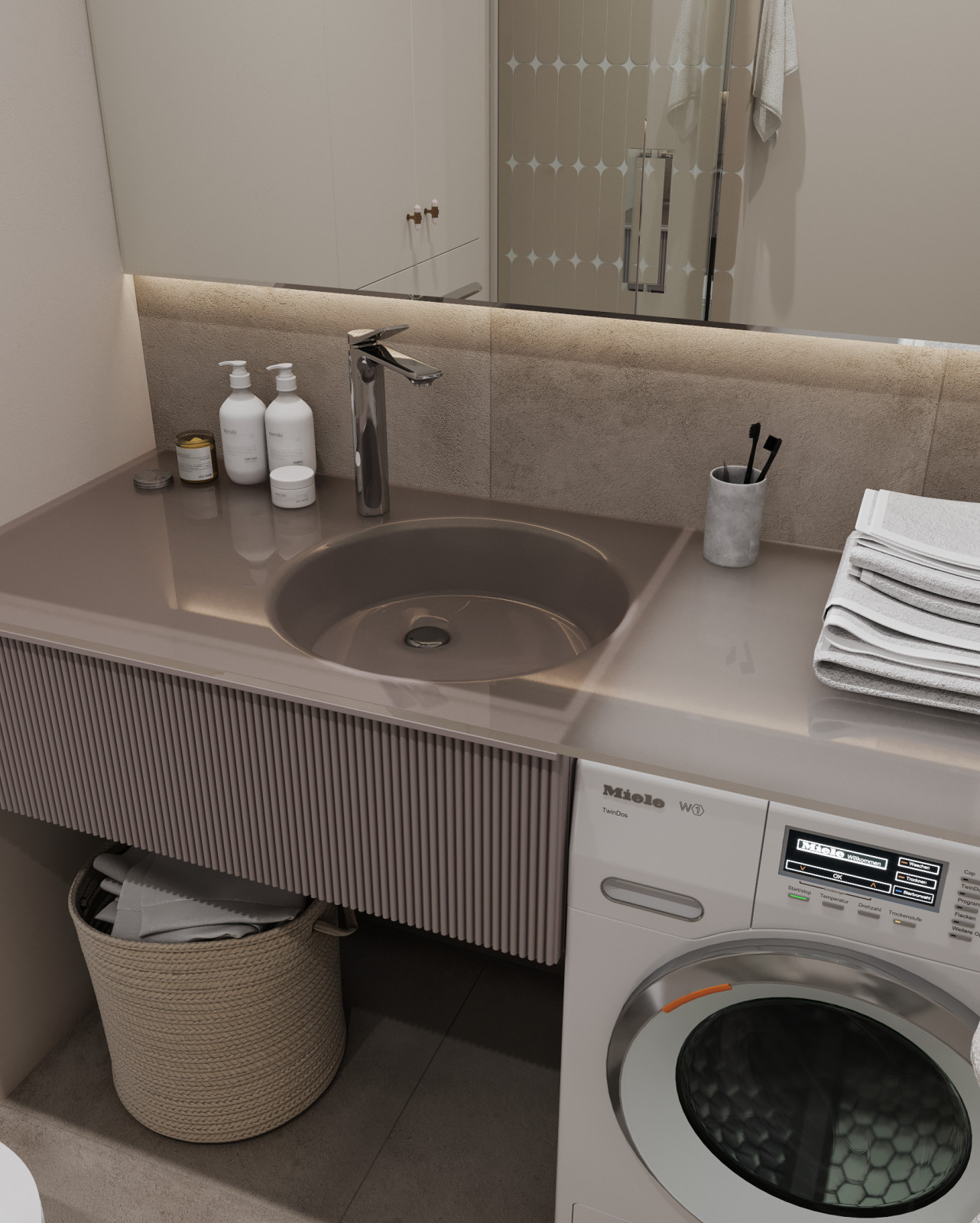 ЖК "Тополя" душевая