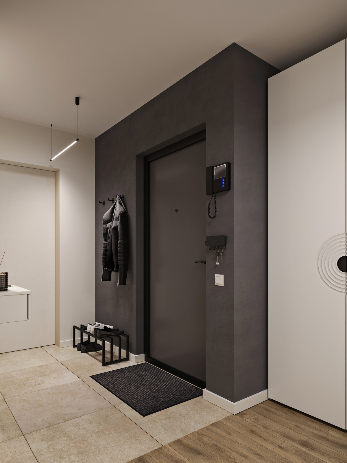 Квартира с чистым дизайном