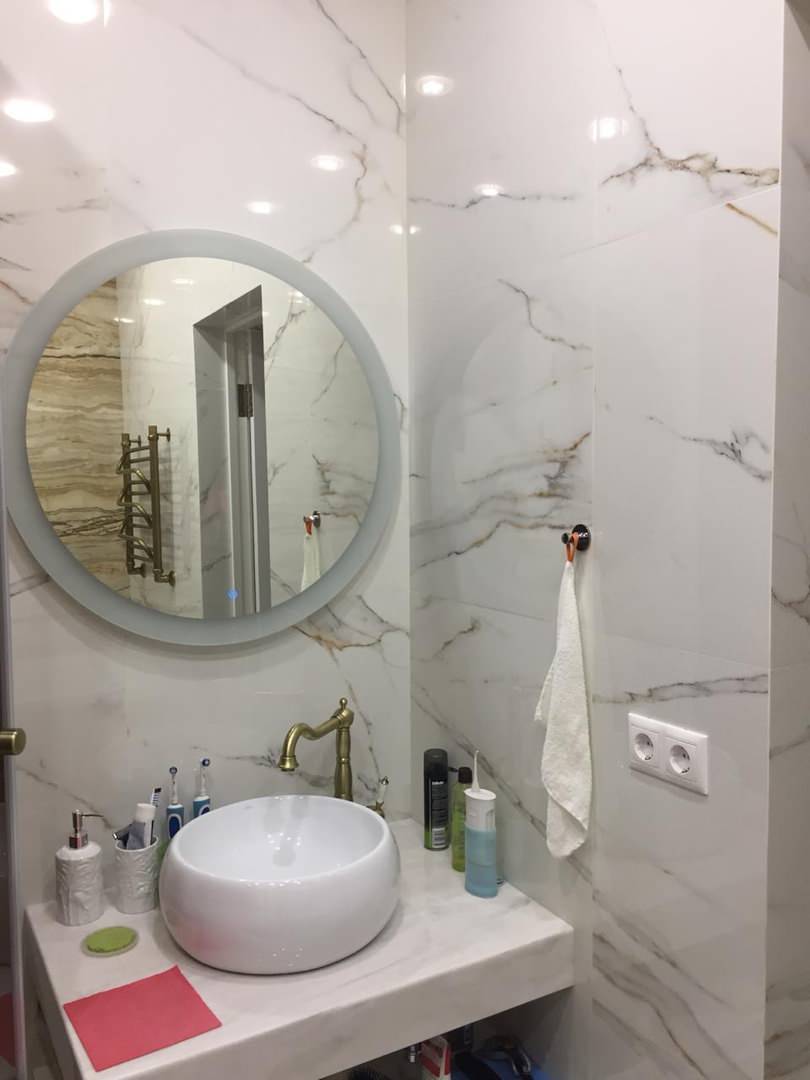 Готовый ремонт с фреской