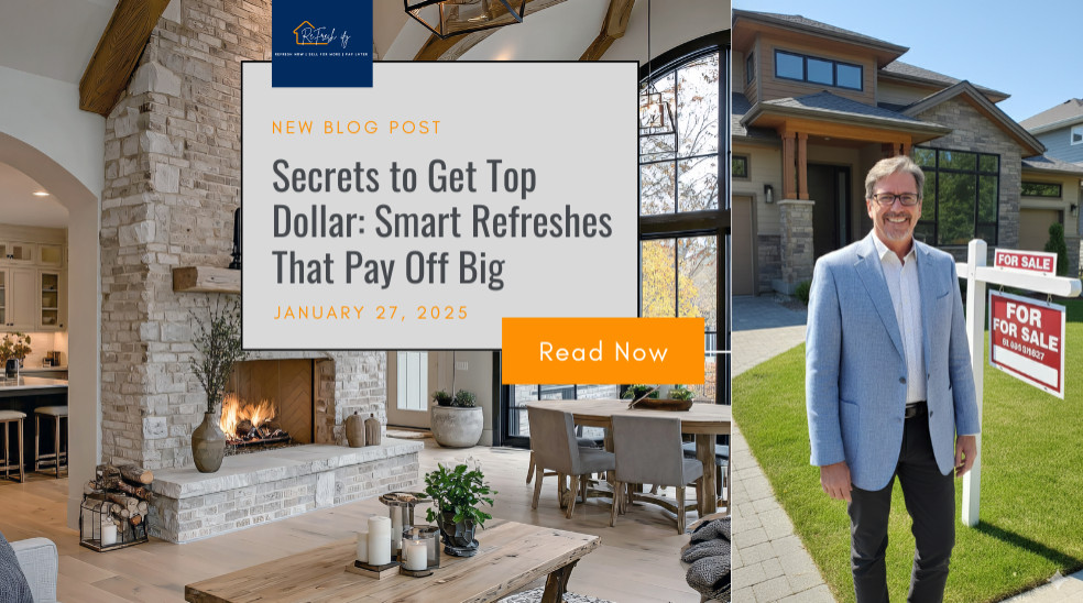 Secrets to get top dollar: smart refreshes that pay off big
