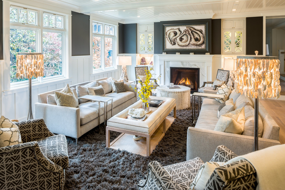 Inspiration for a huge transitional home design remodel in Baltimore