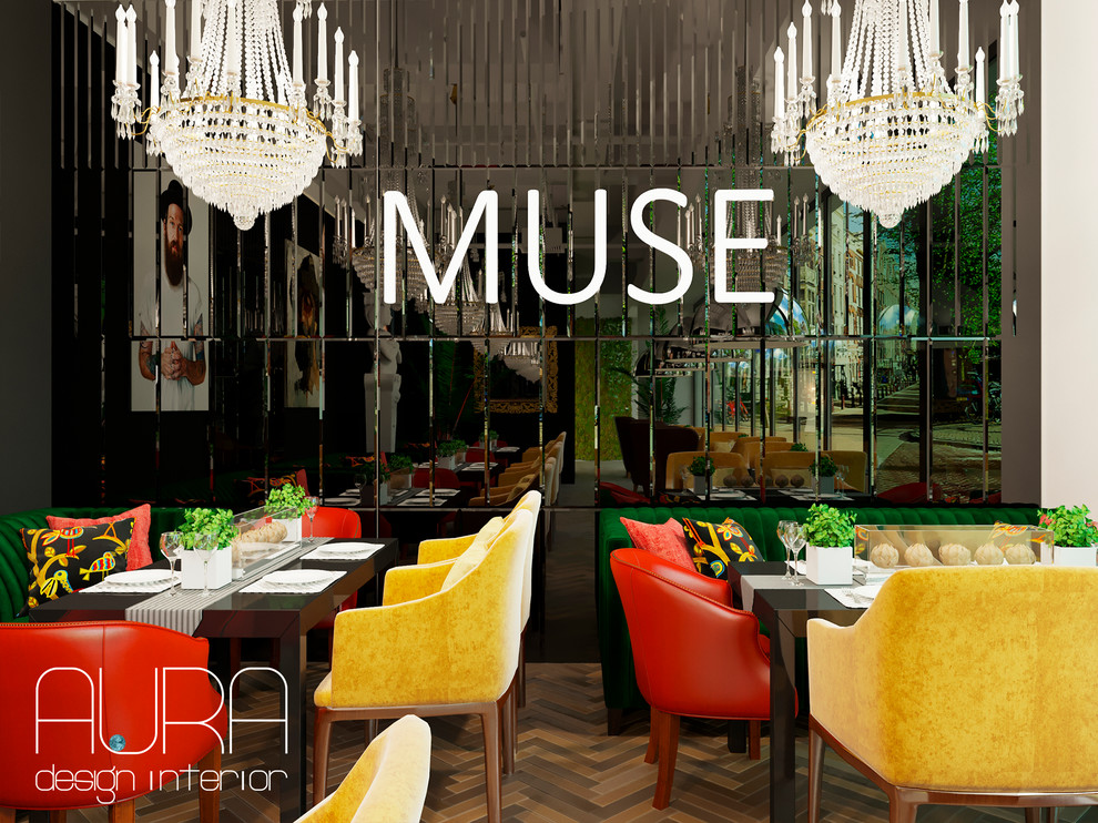 Дизайн интерьера ресторана MUSE, г. Домодедово
