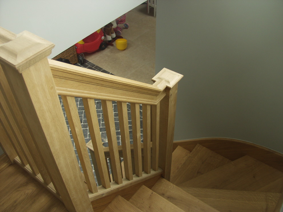 Design ideas for a traditional staircase in Oxfordshire.