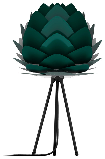 Aluvia Table Lamp, Forest/Black